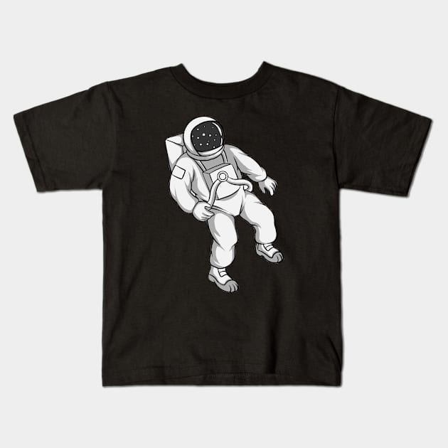 Astronaut Kids T-Shirt by fromherotozero